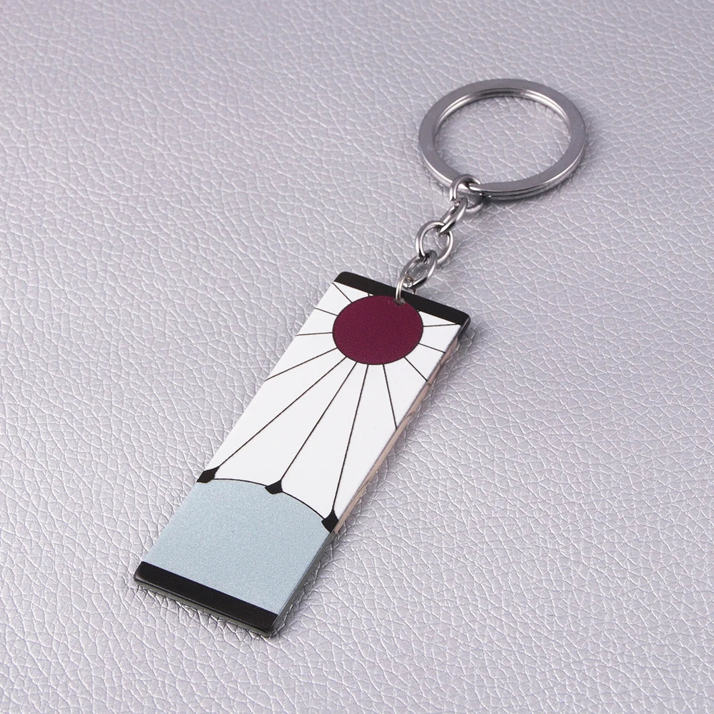 Tanjiro's Hanafuda Keychain | Demon Slayer
