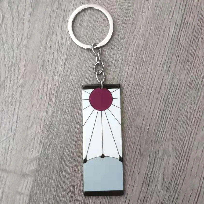 Tanjiro's Hanafuda Keychain | Demon Slayer