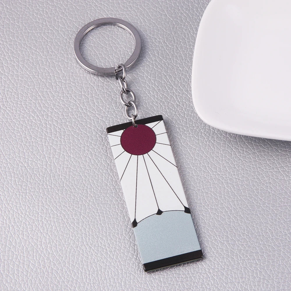 Tanjiro's Hanafuda Keychain | Demon Slayer