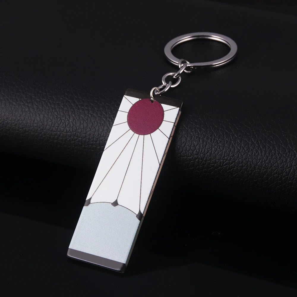 Tanjiro's Hanafuda Keychain | Demon Slayer