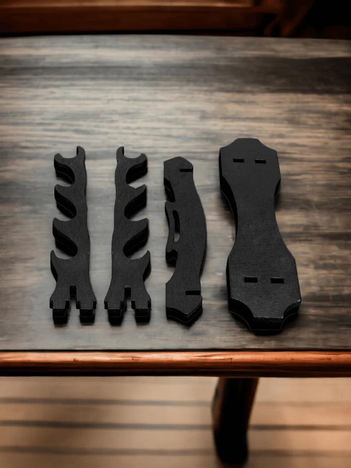 4-Layer Wooden Display Stand - Acejin
