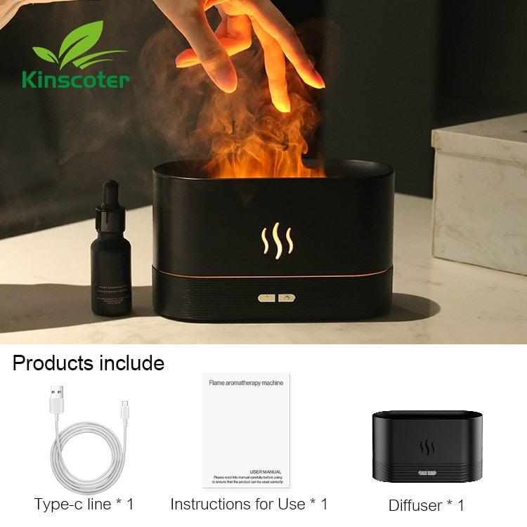 Airoma™ - Aromatherapy Air Diffuser Humidifier W/ Essential Oil - Acejin