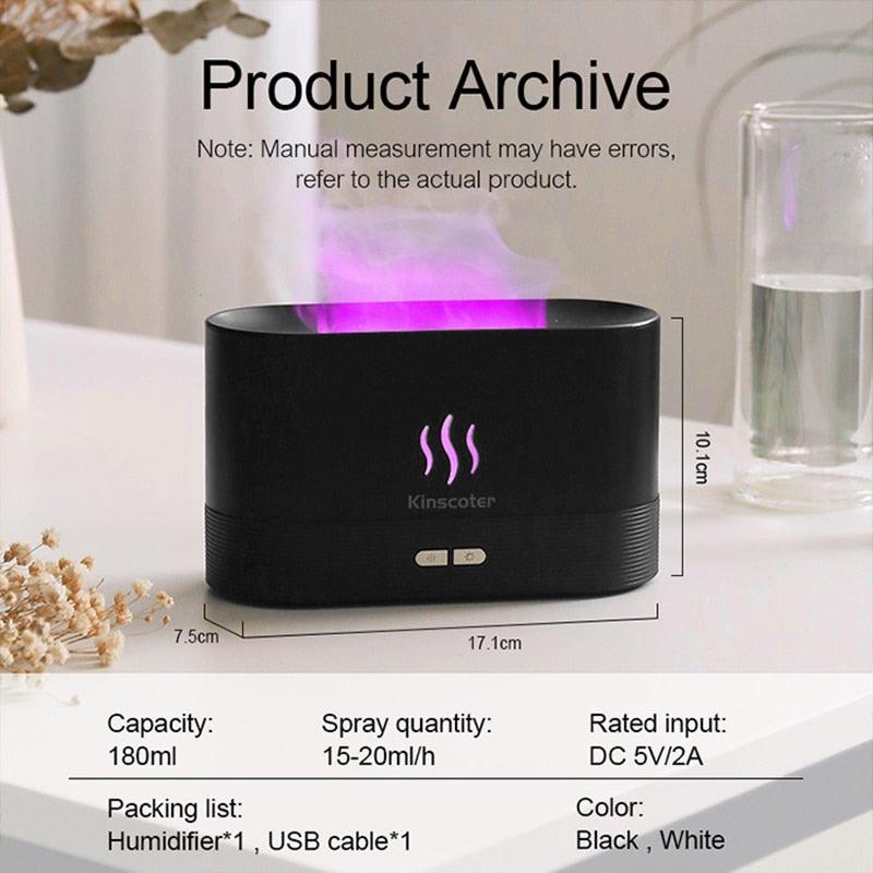 Airoma™ - Aromatherapy Air Diffuser Humidifier W/ Essential Oil - Acejin