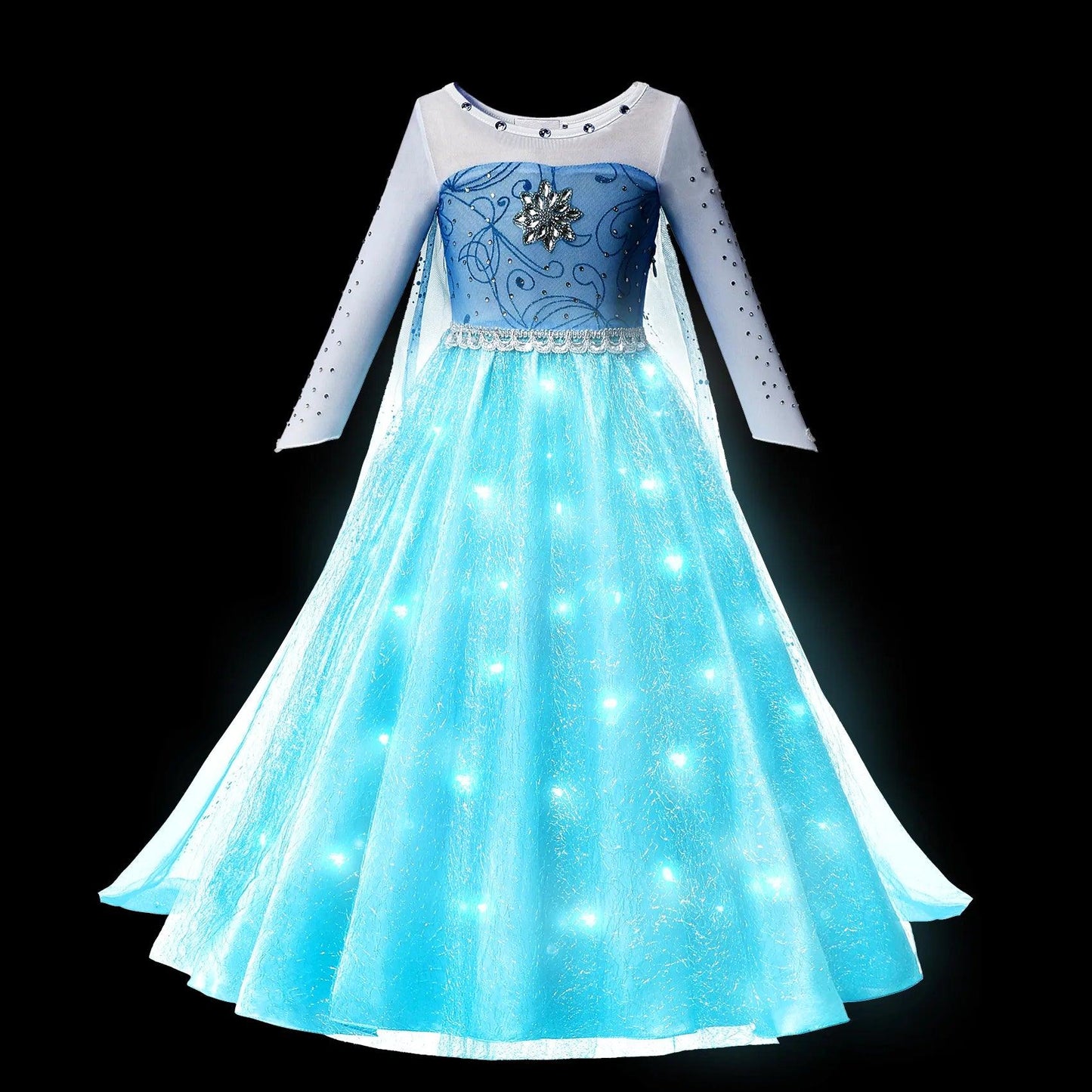 Glowing Light-Up Princess Dress - Acejin