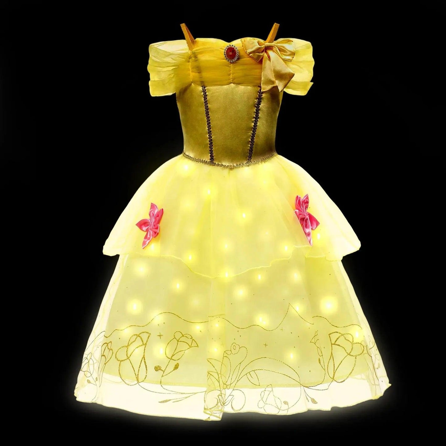 Glowing Light-Up Princess Dress - Acejin