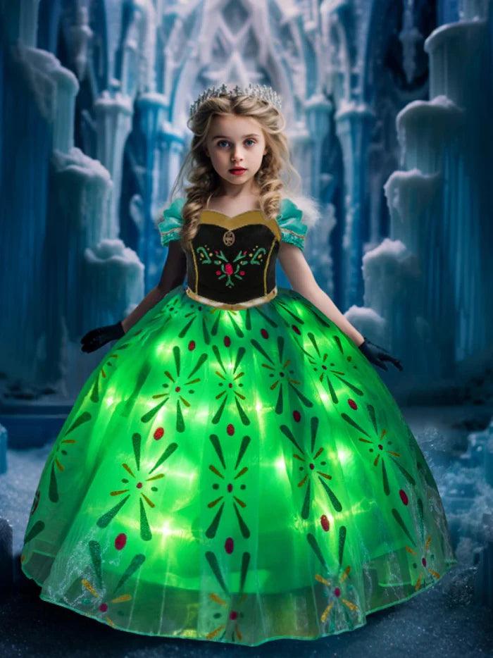 Glowing Light-Up Princess Dress - Acejin