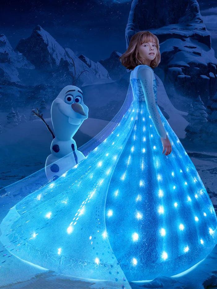 Glowing Light-Up Princess Dress - Acejin