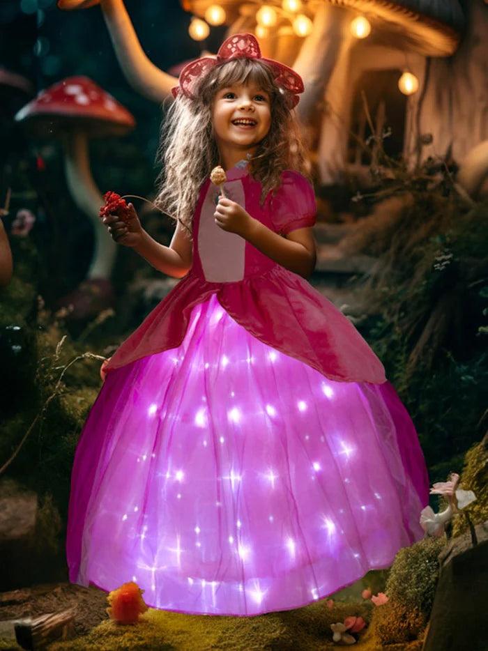 Glowing Light-Up Princess Dress - Acejin