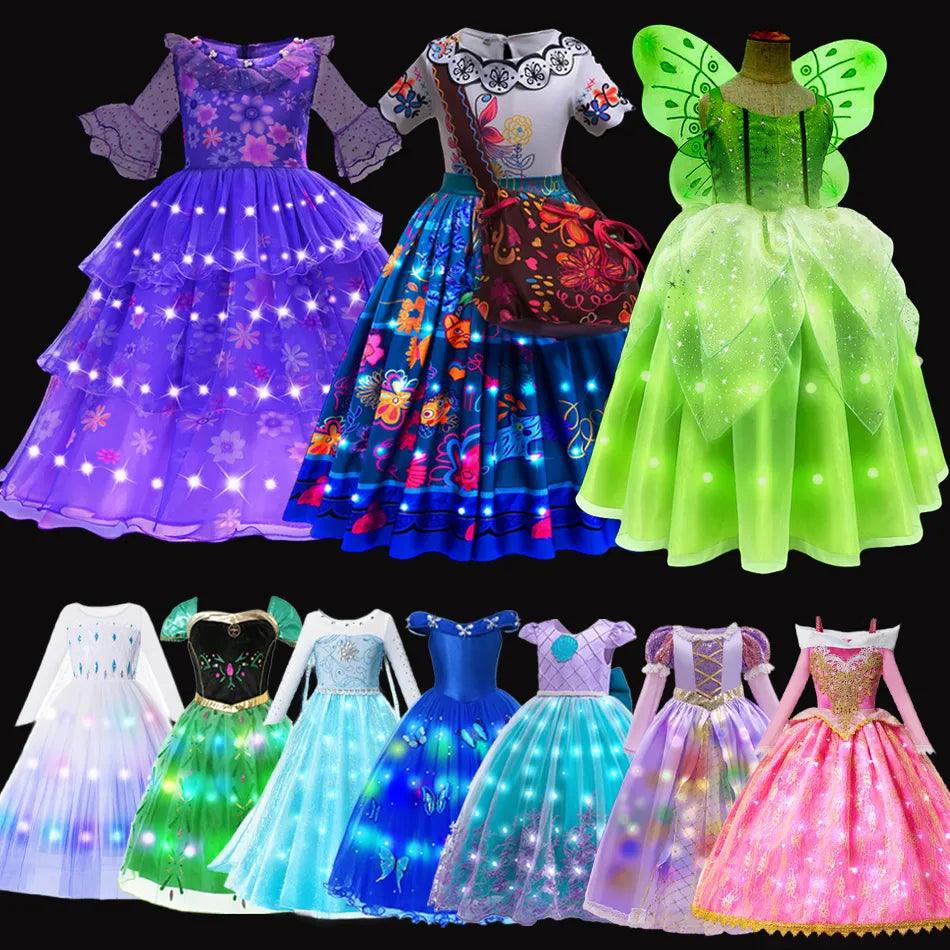 Glowing Light-Up Princess Dress - Acejin