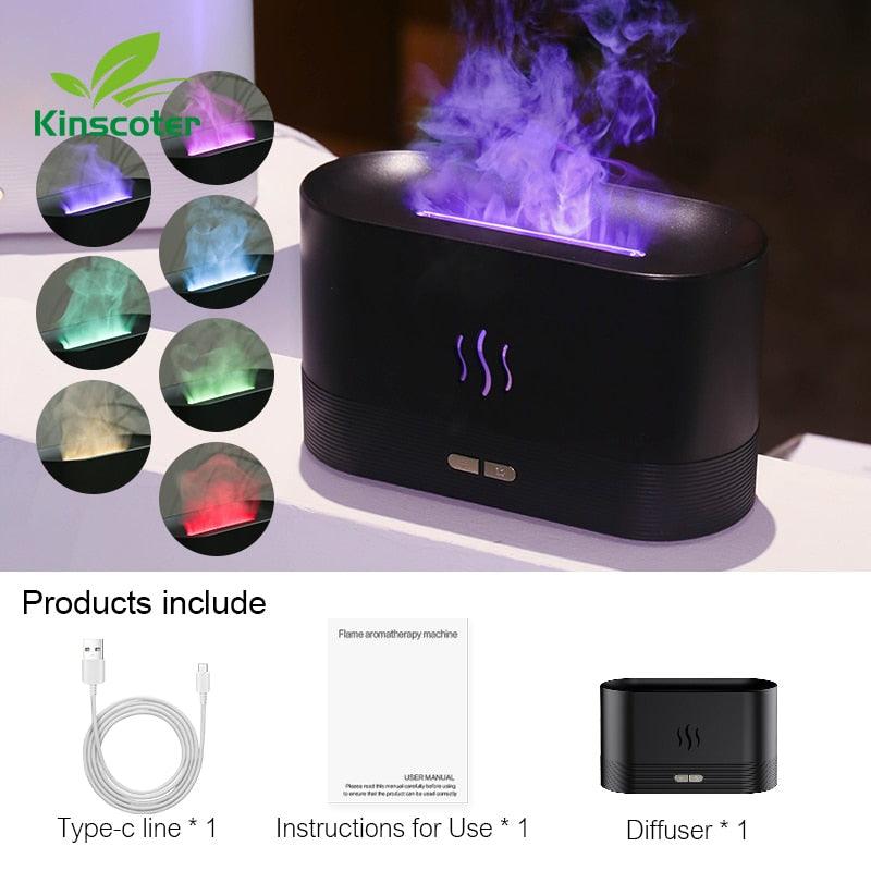 Airoma™ - Aromatherapy Air Diffuser Humidifier W/ Essential Oil - Acejin