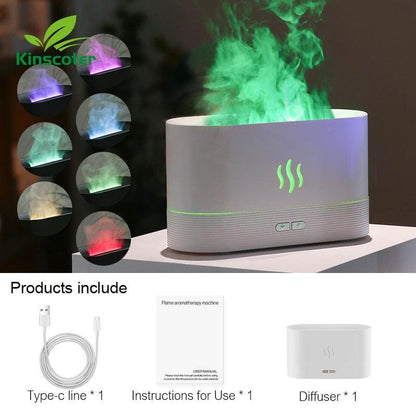 Airoma™ - Aromatherapy Air Diffuser Humidifier W/ Essential Oil - Acejin