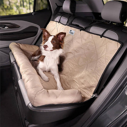 PetPal™ - Large Dog Safety Travel Bolster Bed + Free Plush Toy - Acejin